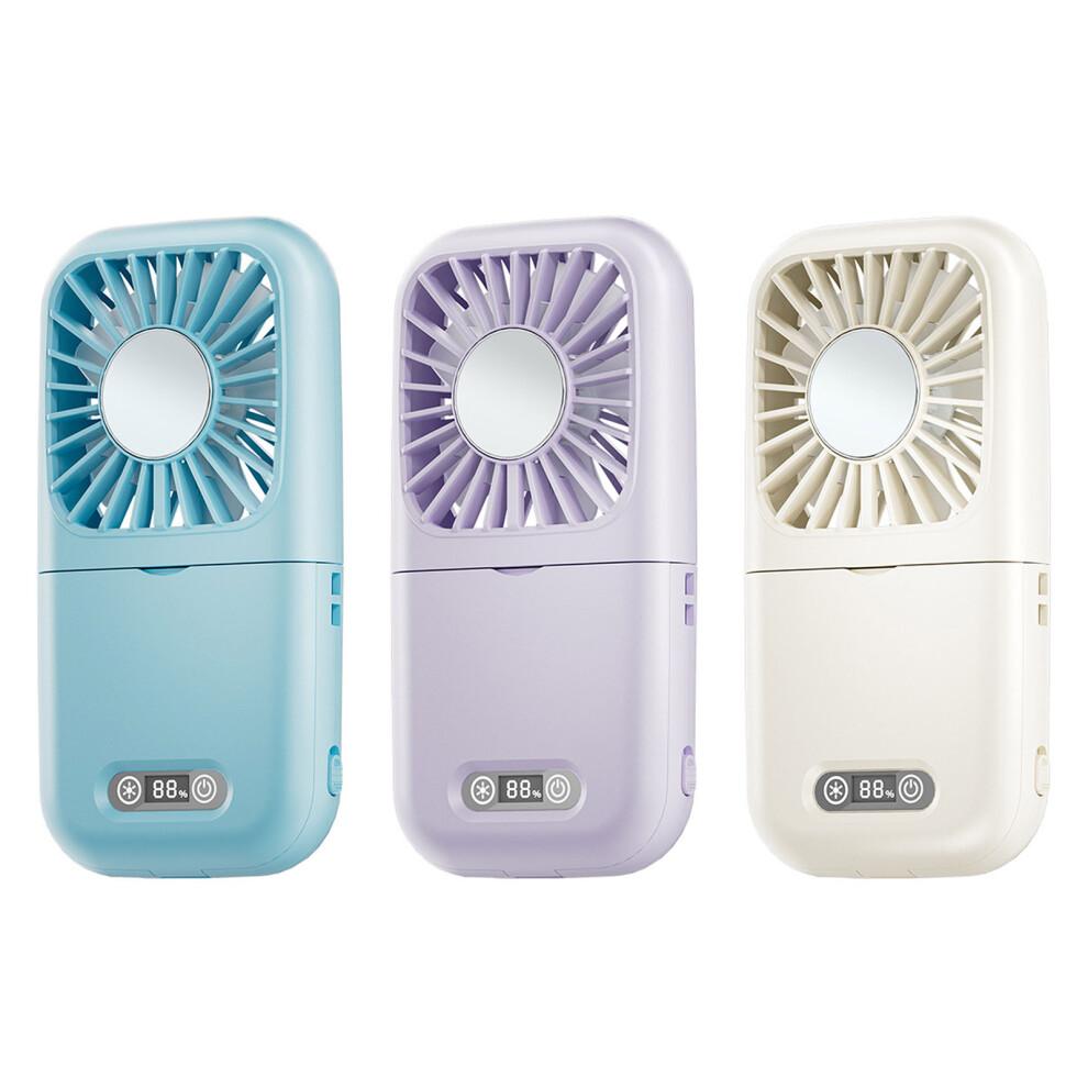 Mini Handheld Fan with 100 Adjustable Speed Quiet USB-Purple