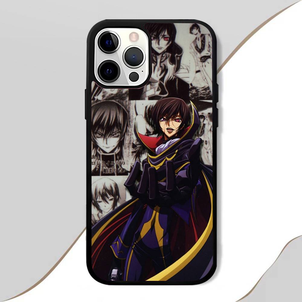 Чехол для телефона Anime C-Code Geass Мобильный Подходит для Apple 17 Air 16 PRO MAX 15 14 13 12 11 Патч Черный Жесткий Корпус