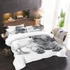 Pug Dog Duvet Cover King Queen Size Funny Pet Puppy Bedding Set For Kids Teens Adults Animal Cute Expression 2/3pcs Quilt Cover