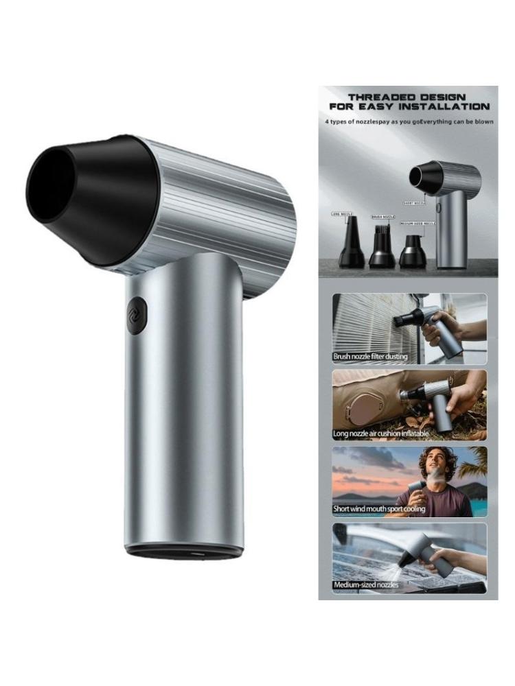 Jet Dry Blower 90000RPM Jet Blower Air Blower Jet Fan Cordless Jet Fan Blower Jet Dry Blower for Car Cleaning Camping
