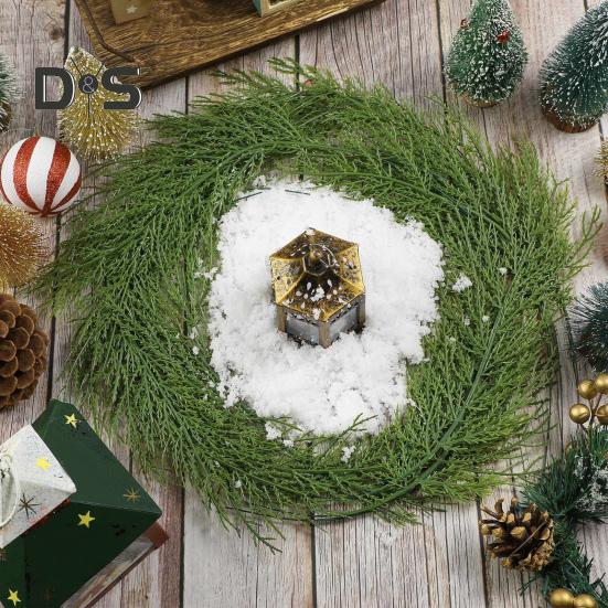 20 шт. искусственные сосновые ветки многоразовые искусственные зеленые листья для поделок поделок реквизит для фотографий домашнее рождественское украшение