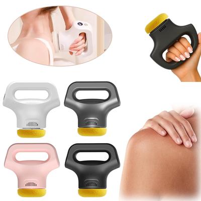 Массажёр Massology Pro , портативный домашний массажный инструмент с 12 уровнями регулировки и 3 массажными головками для спины, шеи, тела