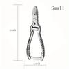 1Pc Nail Clippers for Thick or Ingrown Toenails Super Sharp Long Handle Nail Trimmer Cutter Professional Manicure Pedicure Tools
