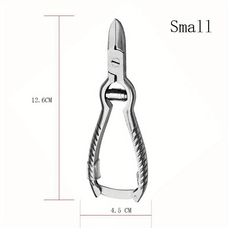 1Pc Nail Clippers for Thick or Ingrown Toenails Super Sharp Long Handle Nail Trimmer Cutter Professional Manicure Pedicure Tools