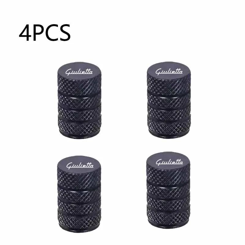 SVMHZ1 For Alfa Romeo Giulietta Accessories Car Wheel Tire Valve Caps Tyre Stem Covers Airdust Waterproof