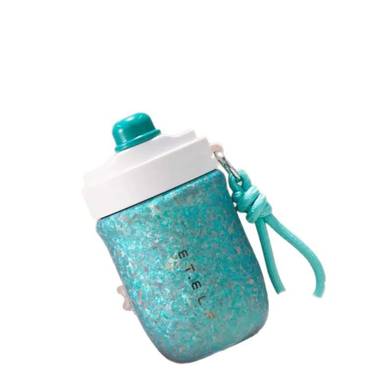 Pure Titanium Vacuum Insulated Travel Mug With Tea Infuser 400ml Leakproof Portable Coffee Cup Outdoor Hiking Office Use
