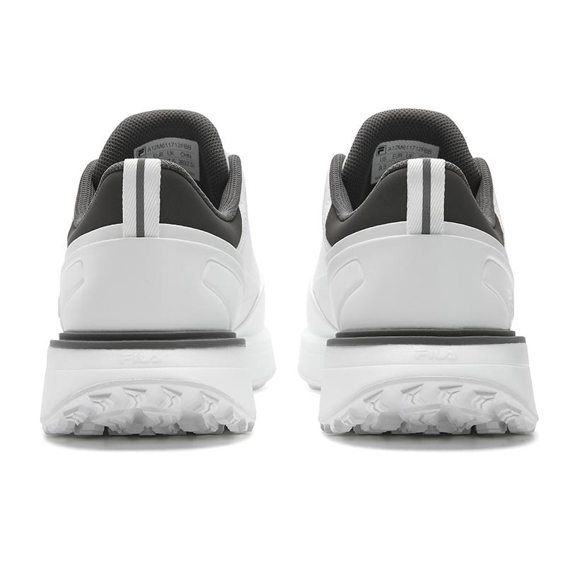 Fila GF DRIVEX Амортизирующие Нескользящие Износостойкие Низкие Мужские Обувь для Гольфа Ярко-Белый/Глубокий Орлино-Серый A12M611712FBB