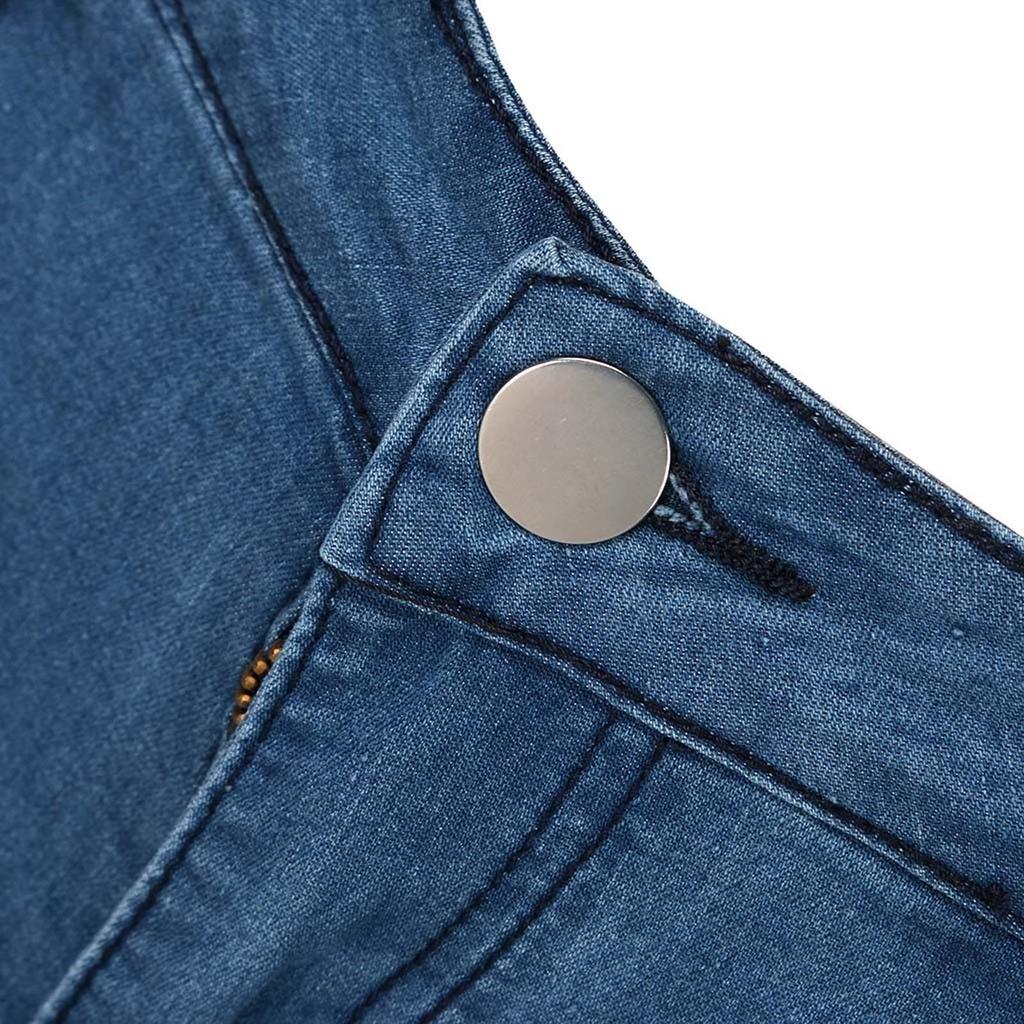 Женские классические джинсы bootcut с высокой талией, эластичные джинсовые брюки для повседневной носки