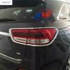 Хромированные ABS Аксессуары Для KIA Sorento L 2015 2016 2017 Внешние Задние Фонари Крышки Багажника Комплект Накладок