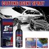 Multi-Functional Coating Agent, 3 In1 Ceramic Car Coating Spray, High Quick Car Coating Spray Fast-Acting, Nanotechnology Plastic Parts 120ML