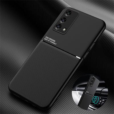 Чехол для OPPO Realme GT Master Edition с кожаной текстурой и магнитным держателем, чехол для телефона RealmeGT Realmy GT 5G GTmaster, задняя крышка