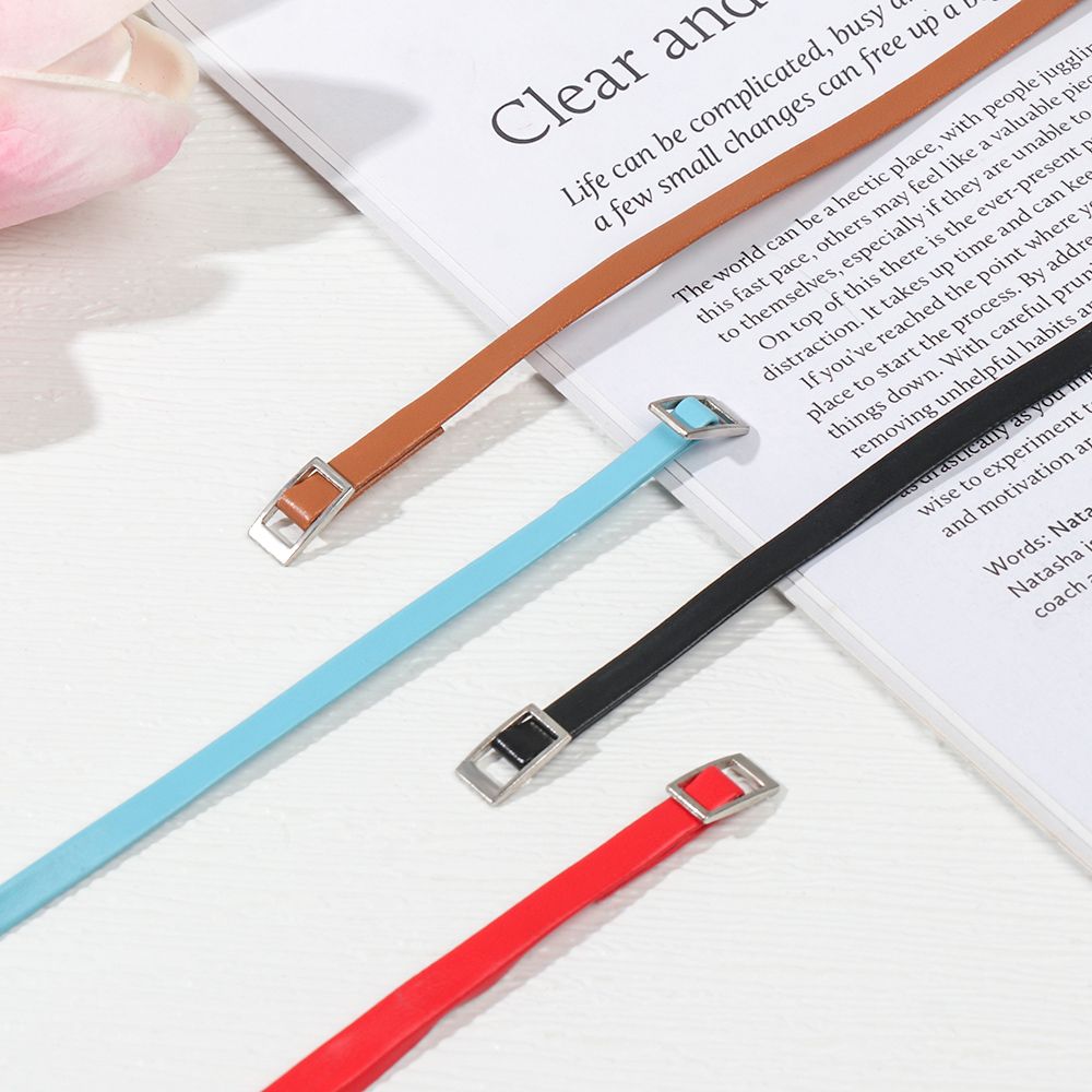 Super Mini Long 20cm Width 5mm Doll Belt Bjd Doll Clothes DIY Doll Accessories Artificial Leather