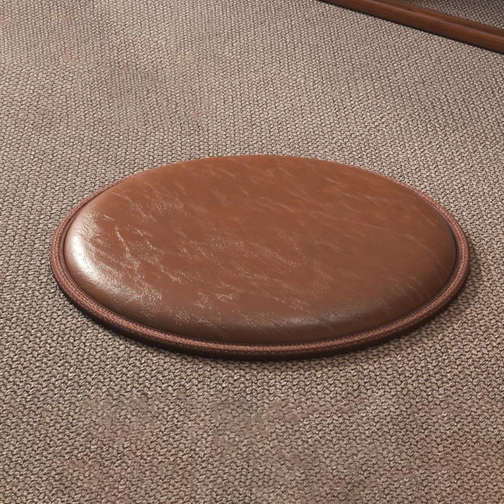 Round Leather Cooling Cushion Japanese Style Bay Window Pad Stool Pad Sitting Seat Pad  Hotel