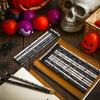 Spakon 36 Pcs Halloween Pencils Sets Spider Web Pencils Bulk Halloween Party Favors Spider Web Stationery Kits for Home party Exchange Gift Supplies