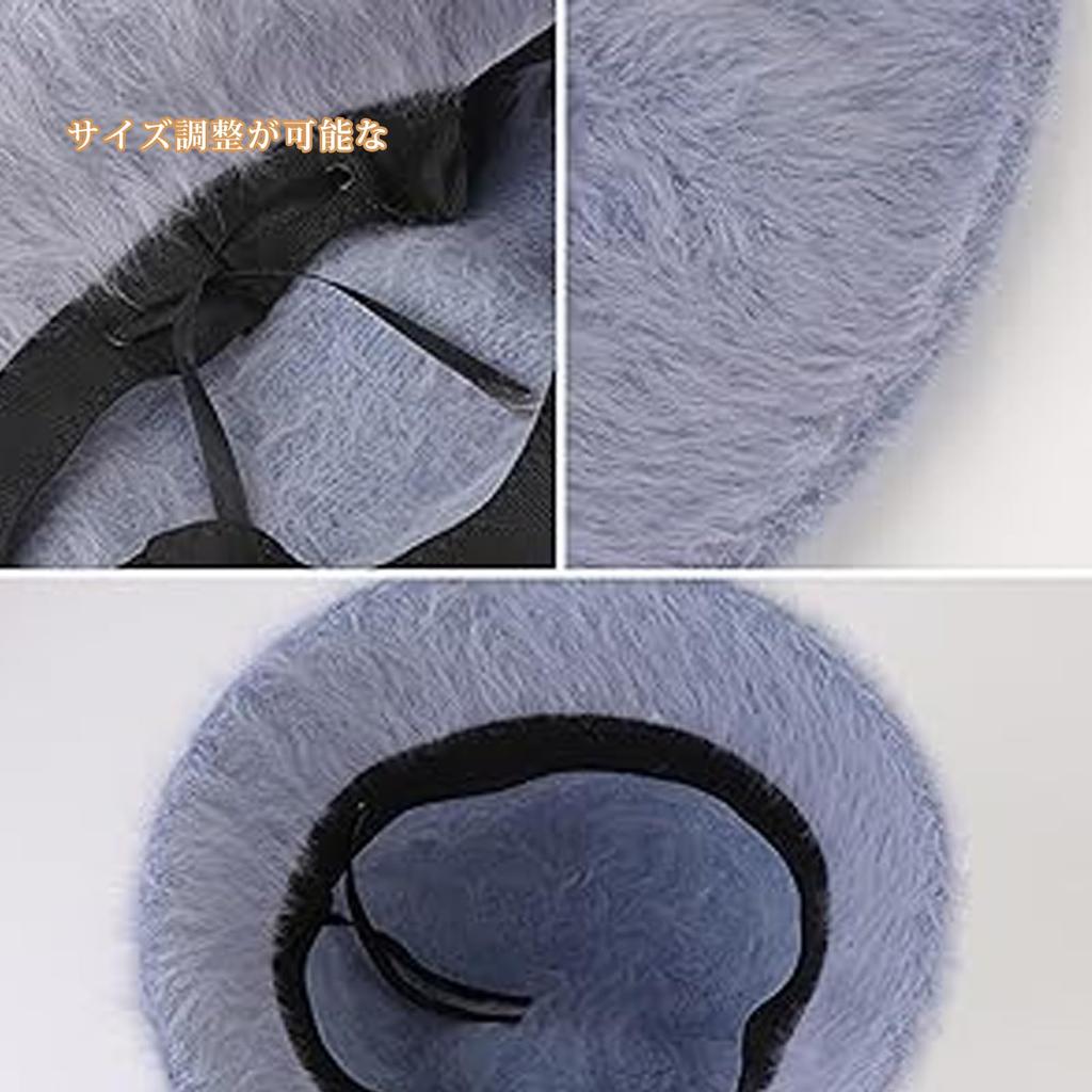 Merelop Ceto Ведро Зима Холодный Однотонный Регулируемый Милый Женская Шапка, Защита, Теплый, Пушистый, Шапка, Стройнящий, Цвет, Пушистый, Мягкий, Складной, Стильный,