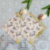 20pcs/Pac 33*33cm 2-Ply Disposable Party Napkin Floral Pattern