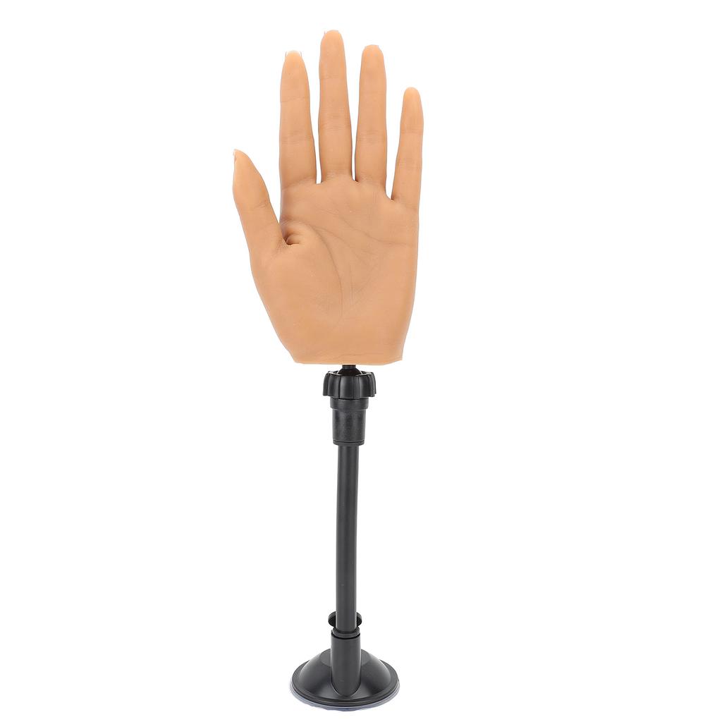 Тренировочная рука для практики ногтей силиконовая гибкая искусственная рука для татуировок дисплей для ногтей