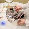 Портативная косметичка большой емкости, дорожная сумка для стирки, мягкий органайзер на молнии, контейнер для хранения, сумки
