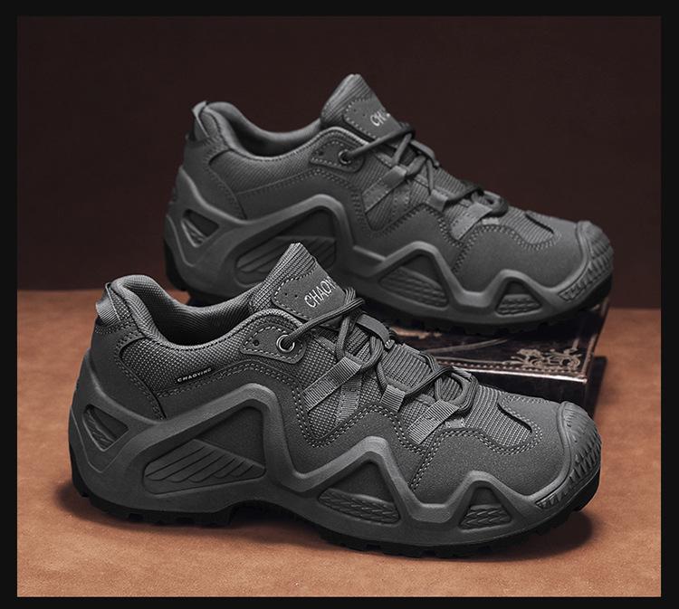 Men's Tactical Combat Boots: Non-Slip, Wear-Resistant Hiking & Climbing Shoes