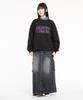 ELIMENO El Graffiti Oversized Sweatshirt Black (Purple)