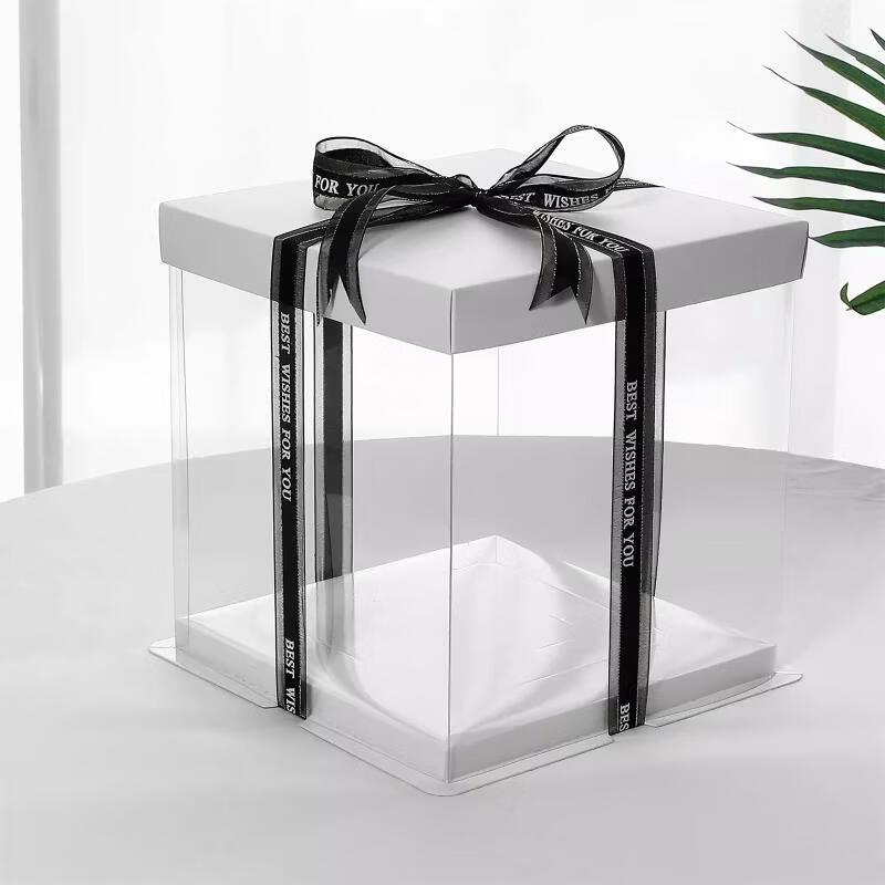 Transparent Plastic Cake Box