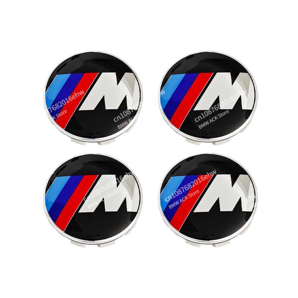 AABU1 4 Pcs 68mm 56mm Wheel Center Cap for BMW E90 E87 F30 F20 F10 E60 F01 F02 G20 G30 G38 G14 F22 X1 X3 X4 X5 X6 M1 M2 M3 M4 M5 M6 M8