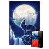 1000 Piece Jigsaw Puzzle - Blue Moon Howling, Popular Korean Puzzle
