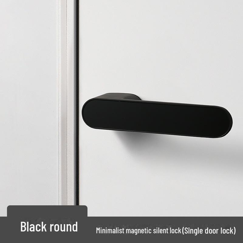 BAGB Italian Minimalist Silent Magnetic Door Lock for Indoor Bedrooms