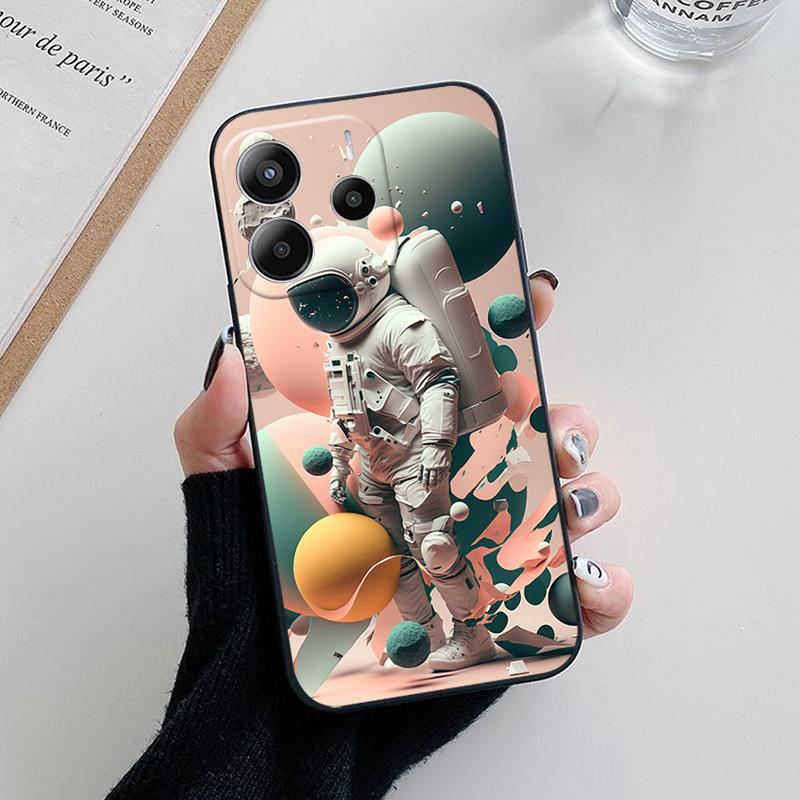 Для Xiaomi Redmi Note 14 5G Чехол Модный Мягкий Силиконовый Задний Чехол для Телефона Redmi Note14 5G Чехол Fundas Redmi Note 14 2025