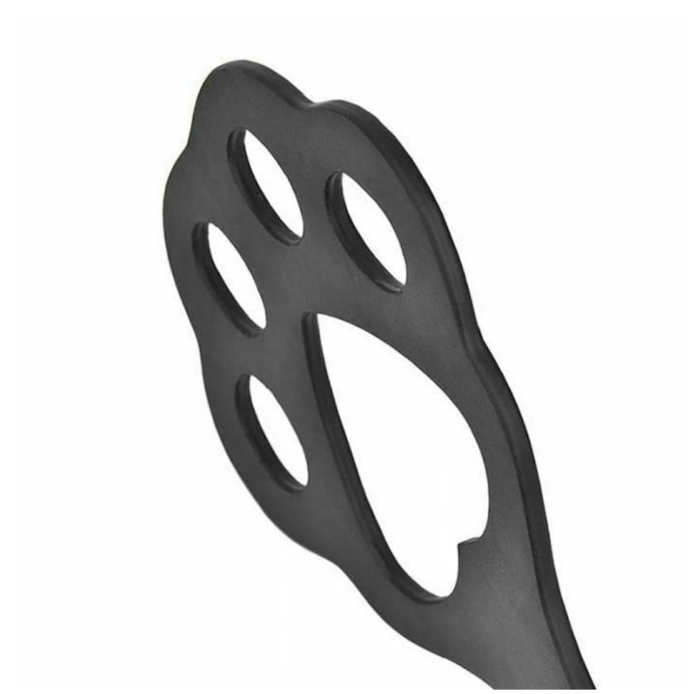 Black Dog Paw Spanking Paddle Pu Leather  Toy Impact Pet Play Fetish Paddles
