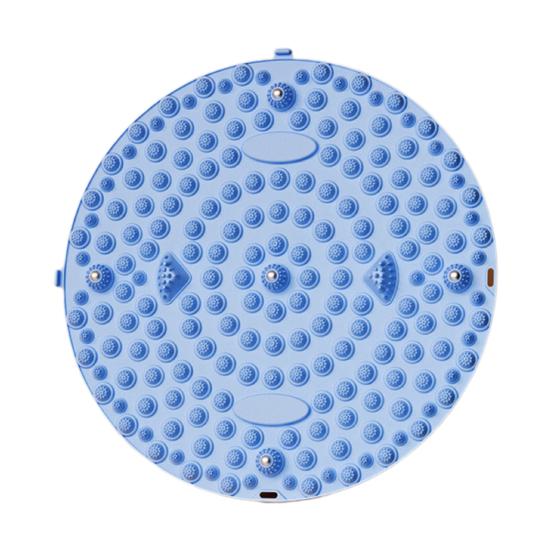 Круглый массажер для ног, снятие боли в ногах, расслабление мышц, рефлексотерапия стоп, противоскользящий портативный акупрессурный коврик