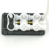 OE:29074-02/04E 81623986093 42538404  Truck Seat Lumbar Adjustment IPS Valve 3 Buttons For ISRI/MAN/IVECO (Gray Color)
