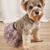 Pet Dress Super Soft Bow-knot Design Bright Color Easy-wearing Machine Washable Decorative Polyester