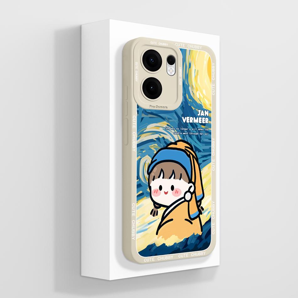 Чехол для Oppo Reno 13F Милый Панда Funda Мягкий Жидкий Силикон Высококачественная Задняя Крышка Для Телефона Oppo Reno 13 F Reno13F 4G 5G