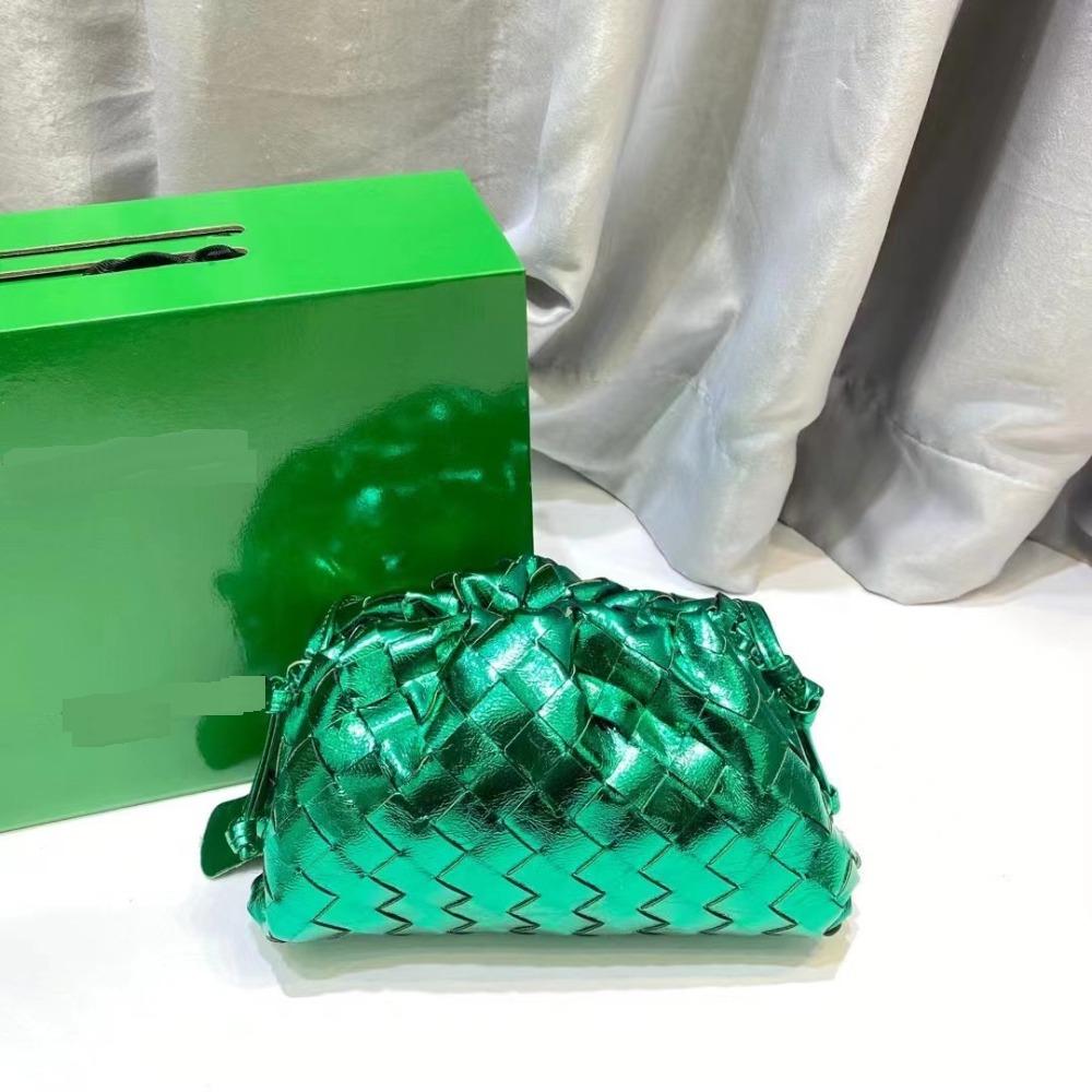 Женская новая плиссированная сумка-пельмень из натуральной кожи, сумка-облако из коровьей кожи, плетеная сумка через плечо, сумка через плечо Ashi Ge в том же стиле