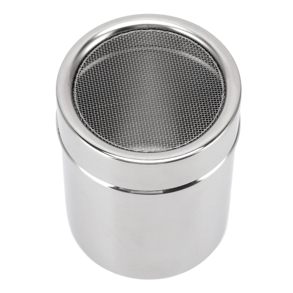 Sugar Shaker Food Grade Stainless Steel Durable Rustproof Widely Used Powder Dispenser for Salt Sugar Pepper