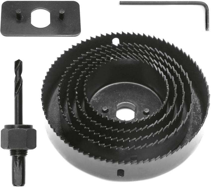 Wood hole cutter 64-127 , set of 8 pcs. 22571 VOREL