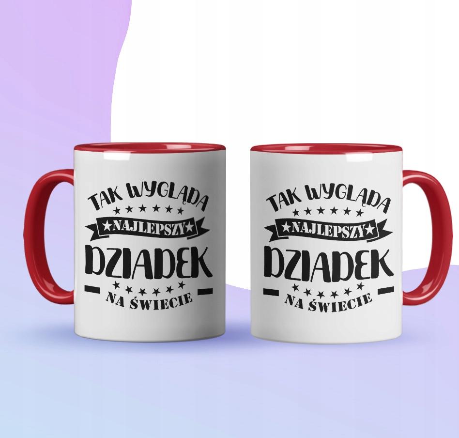 Prezent Dla Dziadka Kubek Tak Wygląda Najlepszy Dziadek Na Świecie Od Wnuka