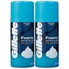 Gillette Foomi Sensitive Skin Shaving Foam, 175g, 2 Pieces ,Korean Razor Blade