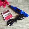 1 Set Mini Electric Nail Drill Machine Kit Manicure Machine Nail Art Pen Pedicure Nail File Art Tools Mill Cutter with Nail Bits