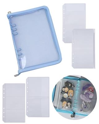 GrooveM Axta Case Axta Case Storage Instax Album Instax Book Collect Refill File Otaku Goods Carrying Portable Otaku Goods Book (А6, Серый)