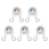 5Pcs Camping Safety LED Signal Light Tent Canopy Decorative Ambient LED Warning Light Lamp Colorful