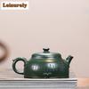 260ml Yixing Famous Handmade Purple Clay Teapots Tea Pot Beauty Raw Ore Blackish Green Mud Kettle Chinese Zisha Tea Set Gifts