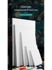 5-Piece Acrylic Oil Painting Set: Blank Cotton & Linen Canvas Panels with Large Frame