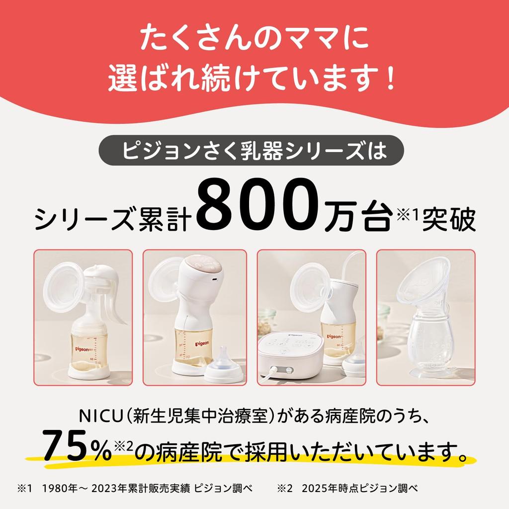 Pigeon Удобный электрический молокоотсос Handy Fit +