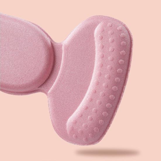 4 пары подпяточников для обуви Вставки для пяток Удерживающие пятки Многоразовые протекторы для пяток Подкладки для пяток Предотвращают появление мозолей Свободная обувь Наполнители для обуви