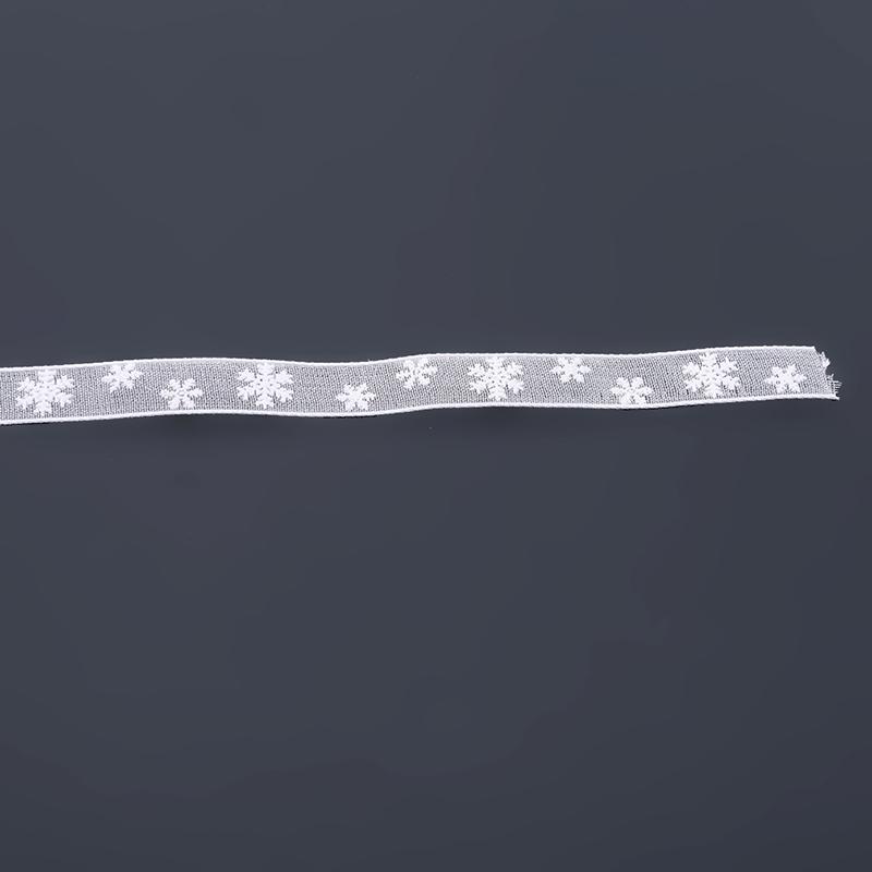 Organza Ribbon Snowflake Christmas Ribbons For Handmade DIY Gift Wrapping Decoration