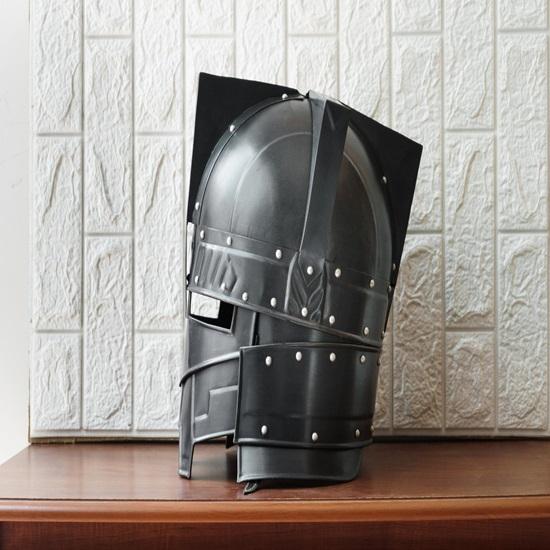 Средневековый шлем, вороненый шлем гномов Мории, шлем для косплея, костюм на Хэллоуин, носимый доспех, шлем ручной работы, подарок для ролевых игр
