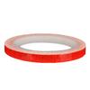 Red Bike Reflective Tape 26.2ft Length Increase Visibility PVC Bike Reflective Stickers for Doors Vehicles Bike