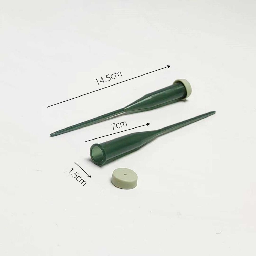 25pcs Plastic Planting Tube Water Containers Pole Multi-purpose Lengthened Nutrient Tube Bouquet Storage Holder